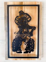 Load image into Gallery viewer, Pistol Pete Metal &amp; Wood
